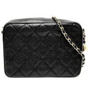 Chanel Matelasse Coco Ball Shoulder Bag Chain Crossbody Mark Caviar Leather